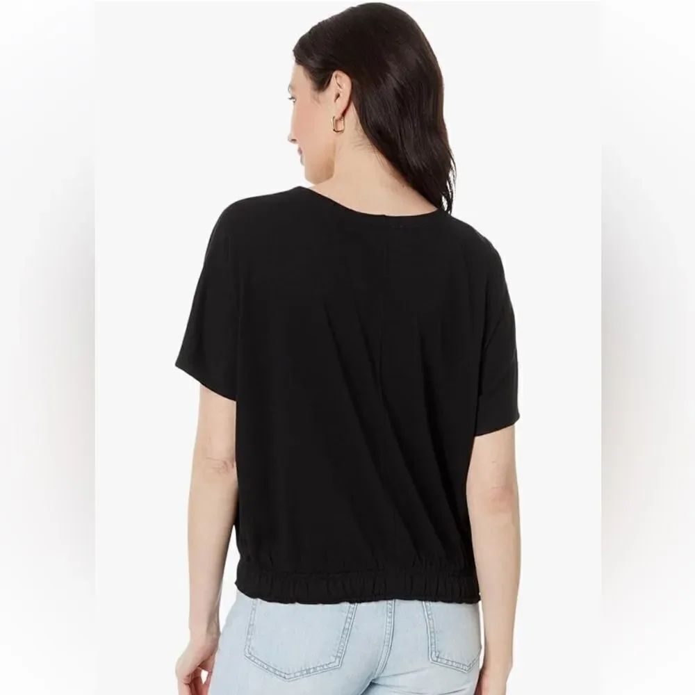Lilla P womens Elastic Hem V-neck Dolman. Size L. NWT - Picture 2 of 7